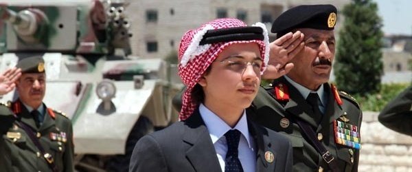 El príncipe Hussein, en un acto militar en 2010.