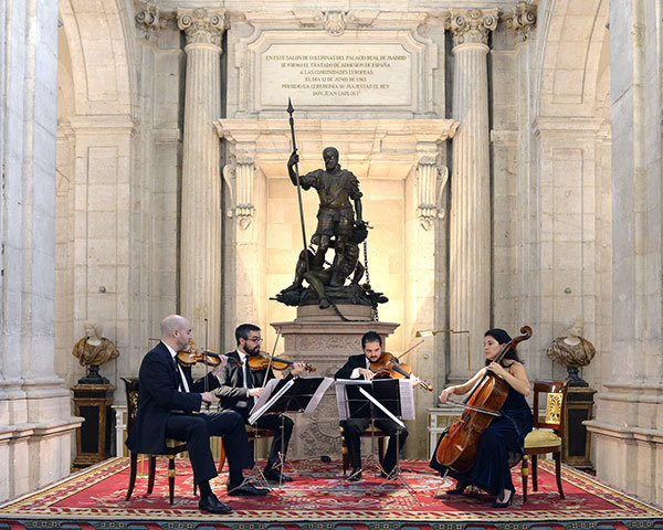 Primer concierto del XXX Ciclo Música de Cámara con los Stradivarius de las Colecciones Reales. 