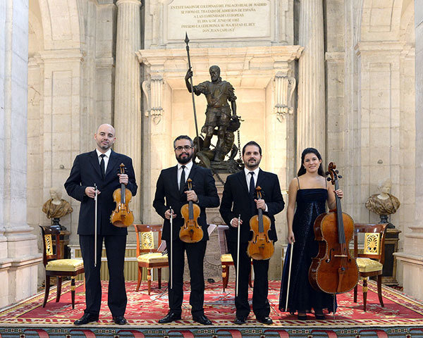 Primer concierto del XXX Ciclo Música de Cámara con los Stradivarius de las Colecciones Reales.