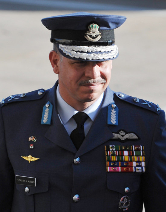 El príncipe Faisal de Jordania. 
