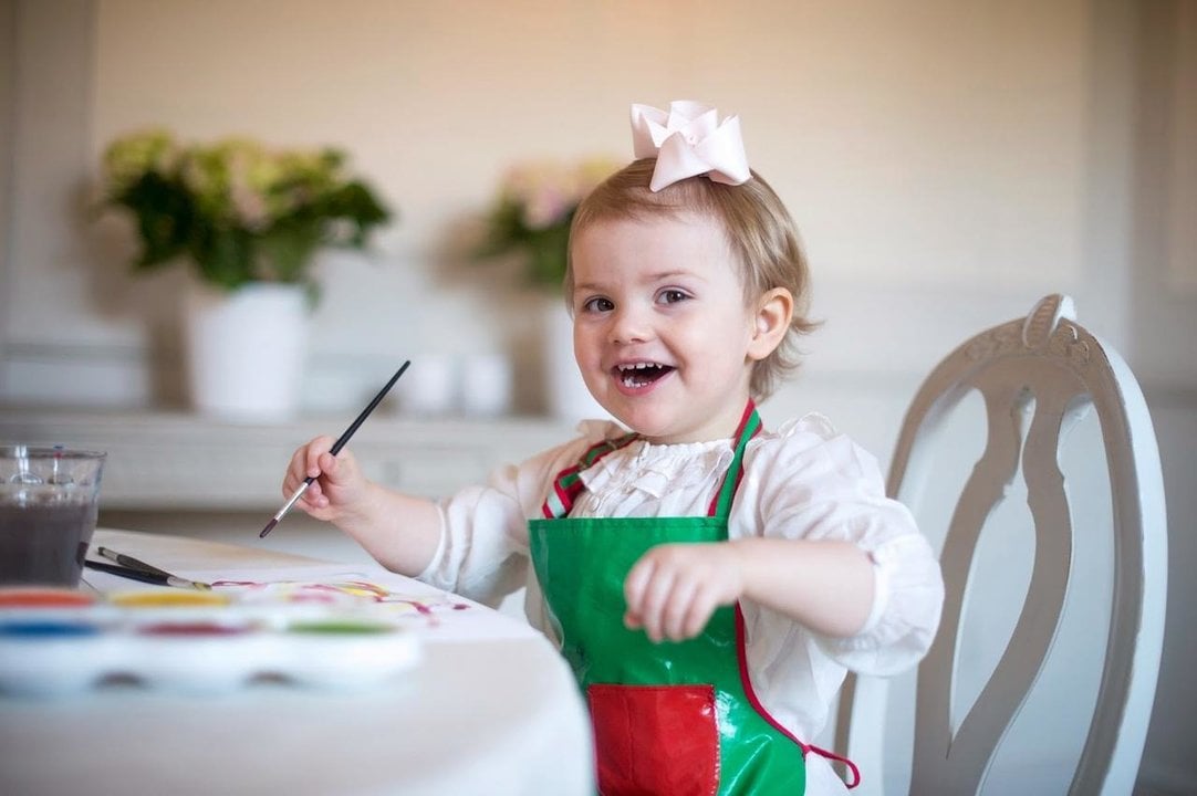 La princesa Estela de Suecia. 