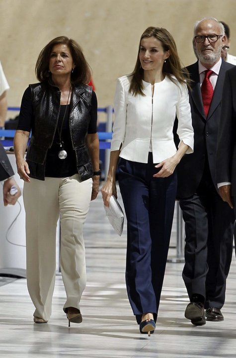 Ana Botella y la reina Letizia.