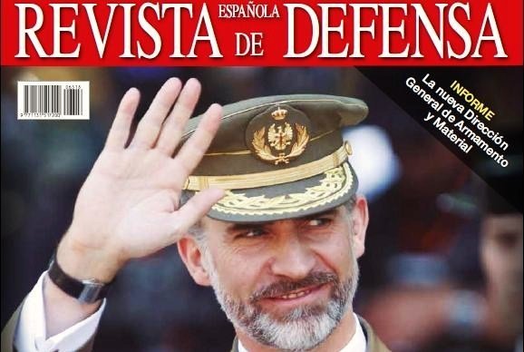 Portada de la Revista Española de Defensa.