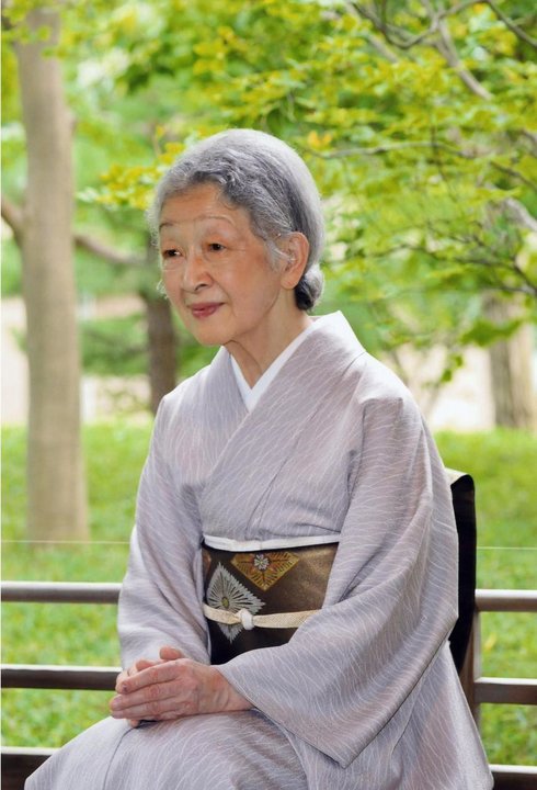 La emperatriz Michiko de Japón.