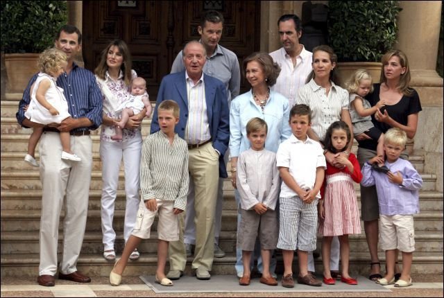 La Familia Real en Mallorca 