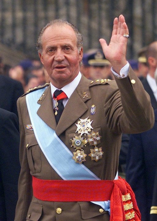 El rey Don Juan Carlos. 