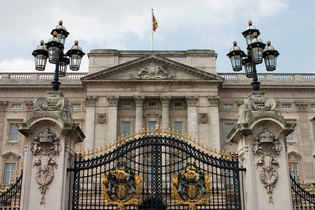 Palacio de Buckingham, en Londres.