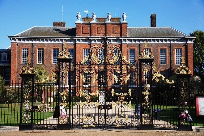 Palacio de Kensington, en Londres.