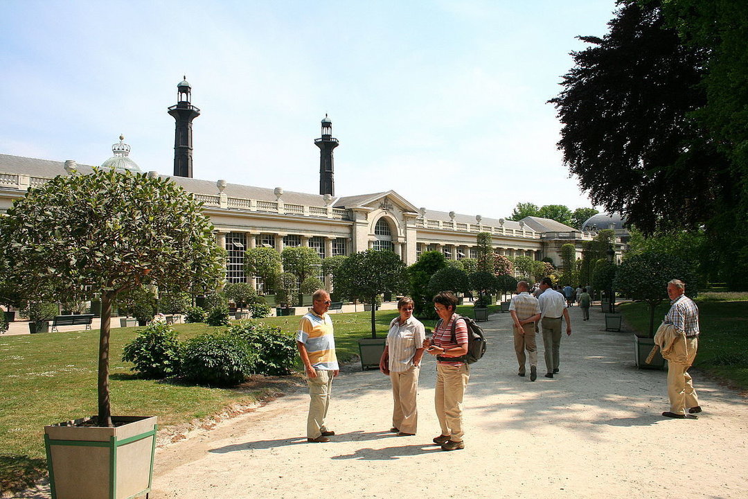 Invernaderos del palacio de Laeken, en Bélgica.