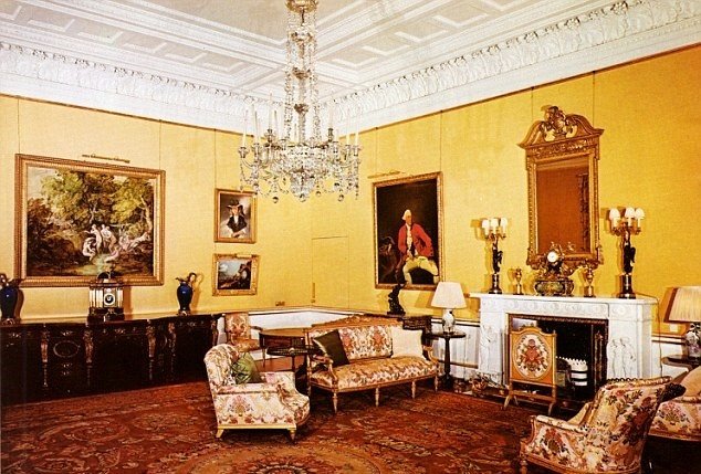 Suite belga del Palacio de Buckingham.