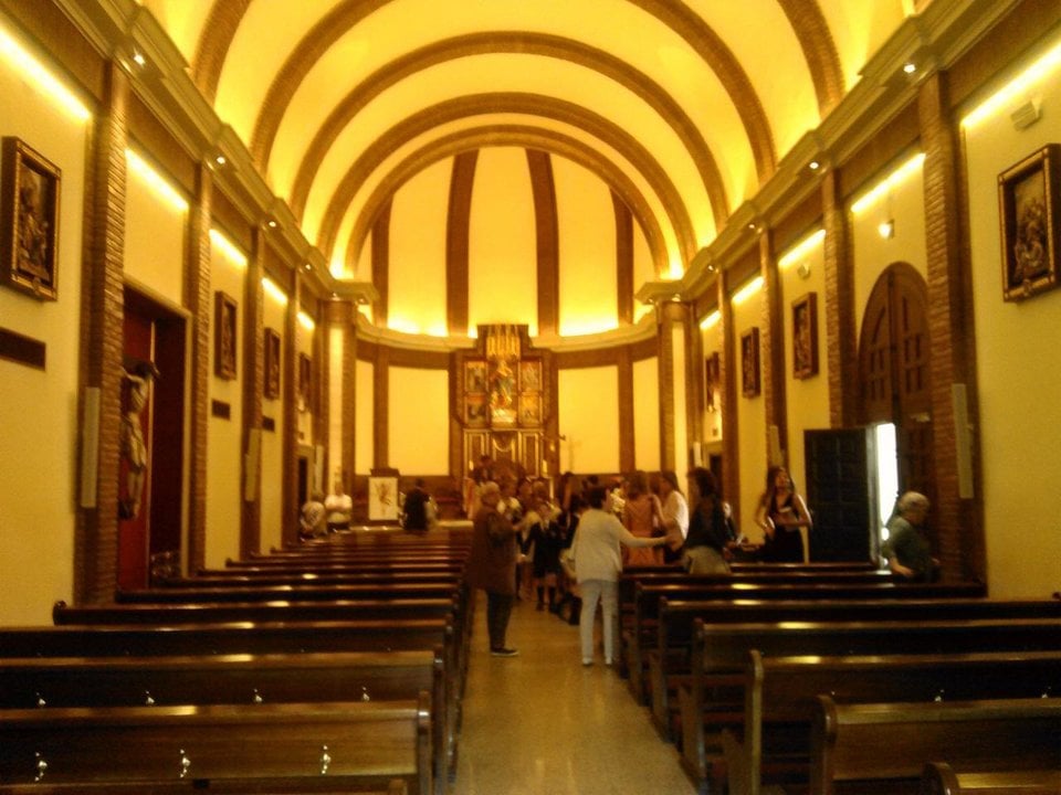 Parroquia de Nuestra Señora de la Asunción tras la Comunión de la infanta Sofía