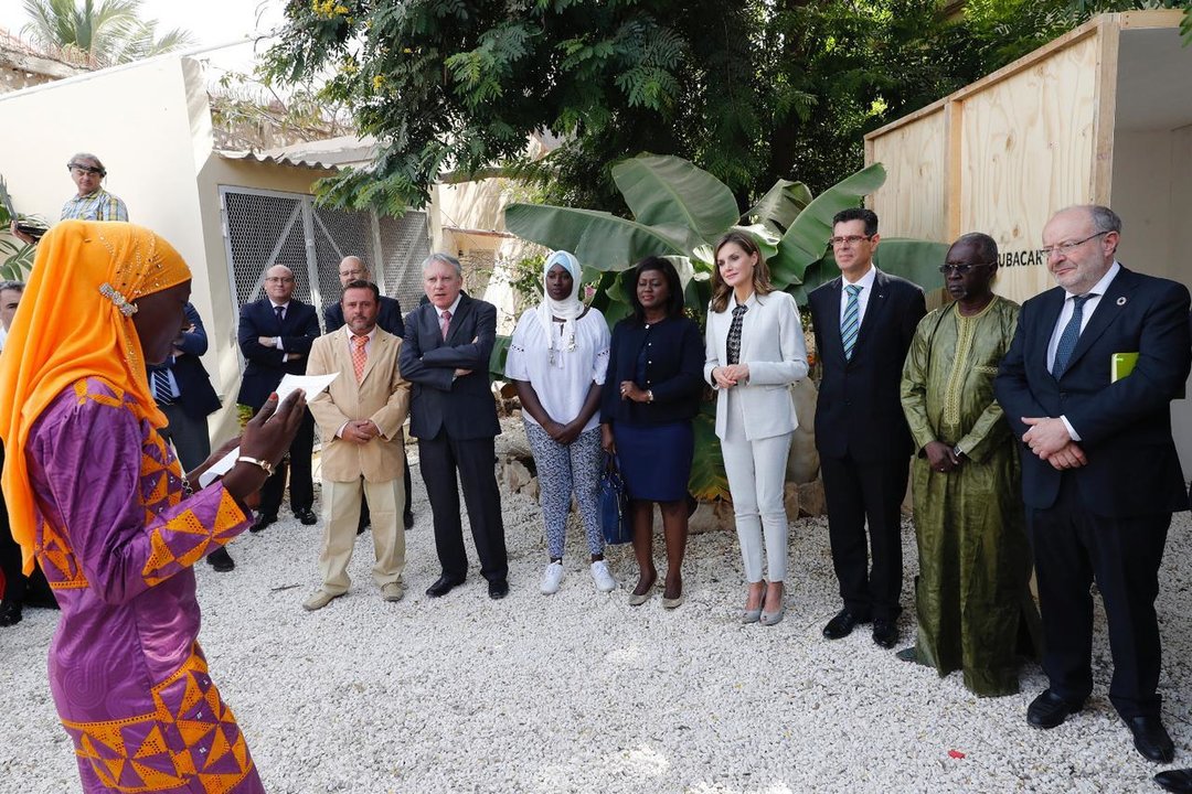 La reina Letizia en Senegal
