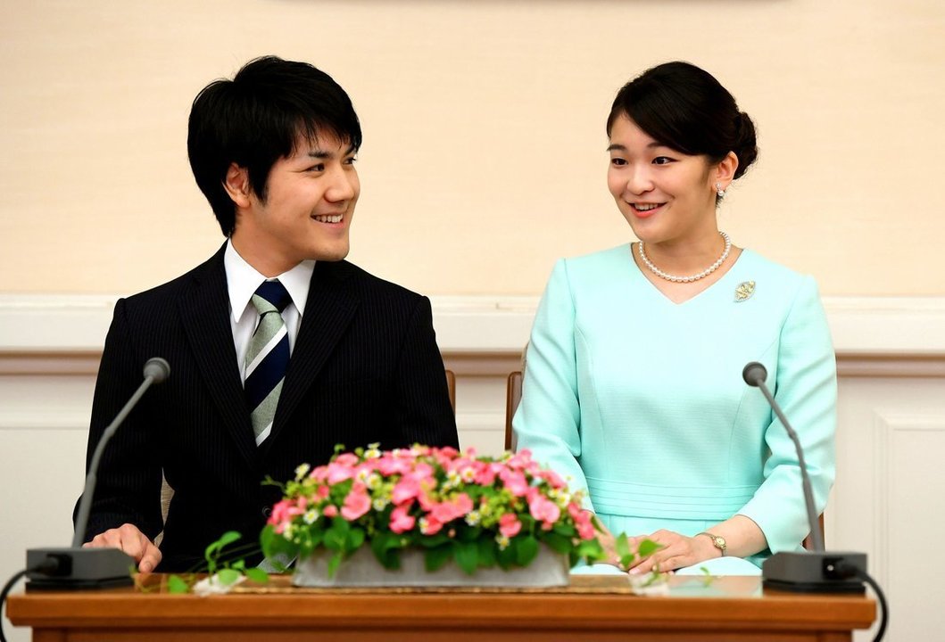 La princesa Mako y su prometido Kei Komuro anuncian su compromiso