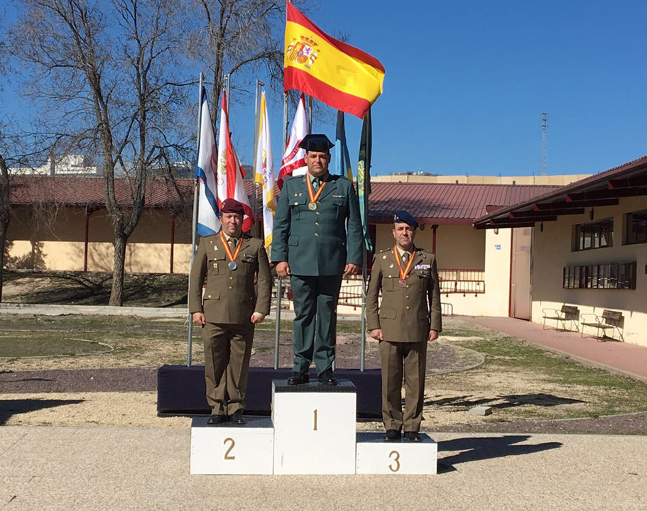Ganadores del IV Campeonato Nacional Militar de Tiro en Foso Olímpico