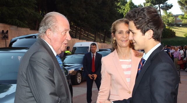 Juan Carlos I y Froilan