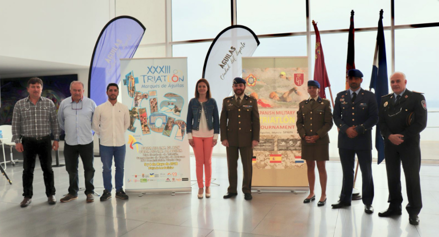 Presentación del XV Campeonato de España de Triatlón Militar