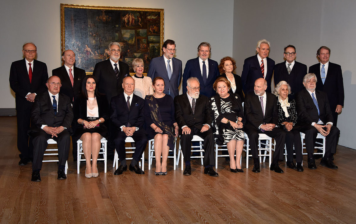 Rajoy en el acto de imposición de la Orden de Alfonso X en 2017