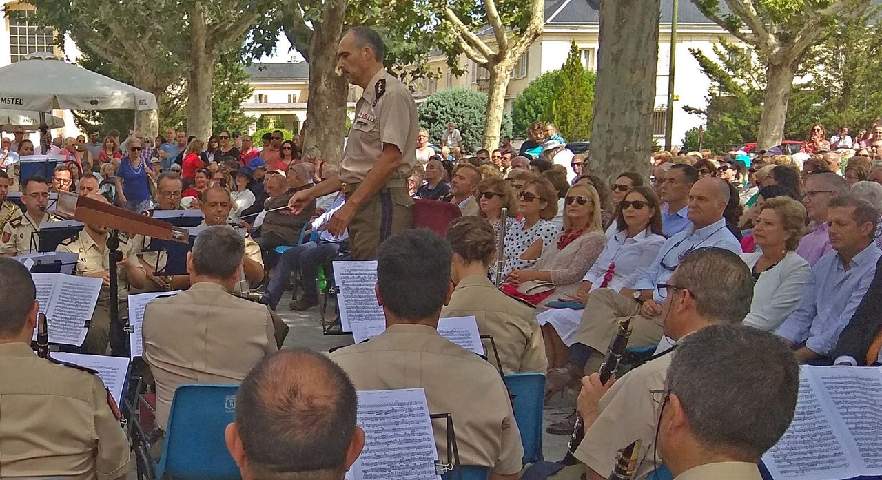 Concierto de la Guardia Real en El Pardo.