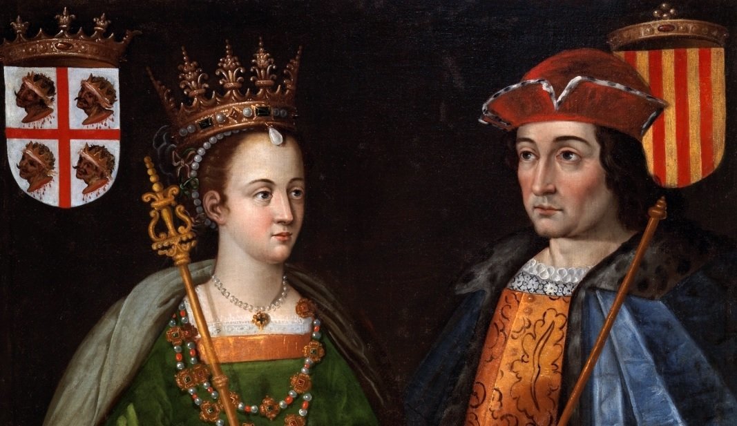 Petronila de Aragón y Ramón Berenguer IV de Barcelona.