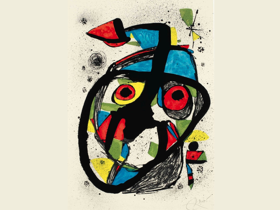&#34;Carota&#34; (1978) es uno de los cuadros que Joan Miró pintó durante la Transición.