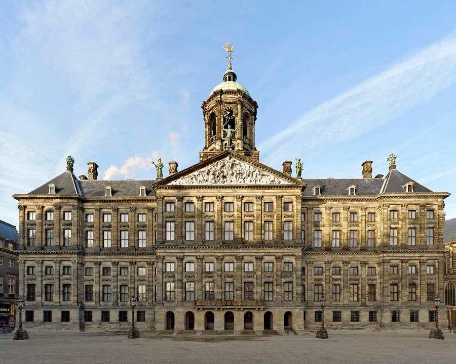 Palacio Real de Ámsterdam, en Holanda.