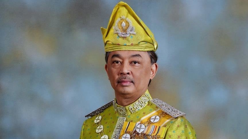 El nuevo rey de Malasia, Tengku Abdullah.