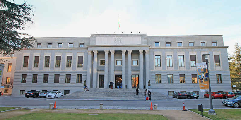 El edificio de CSIC, donde se grabó la serie ʻLa Casa de Papelʼ.