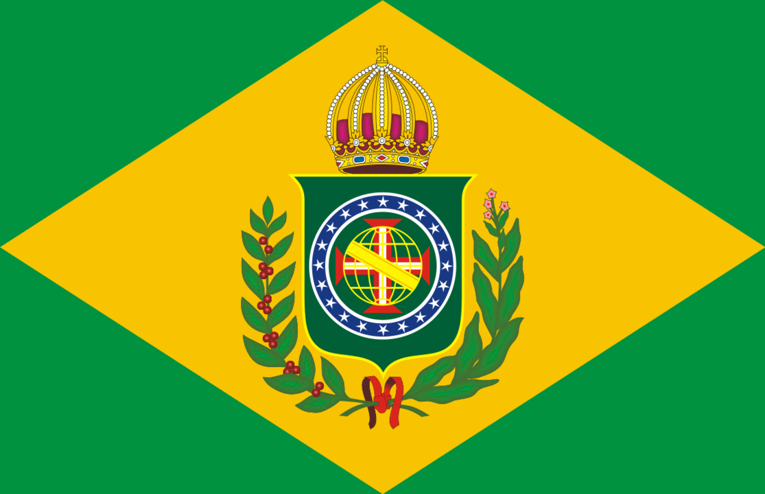 Bandera del Imperio de Brasil