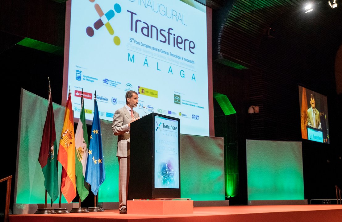 El Rey Felipe VI en Transfiere 2017