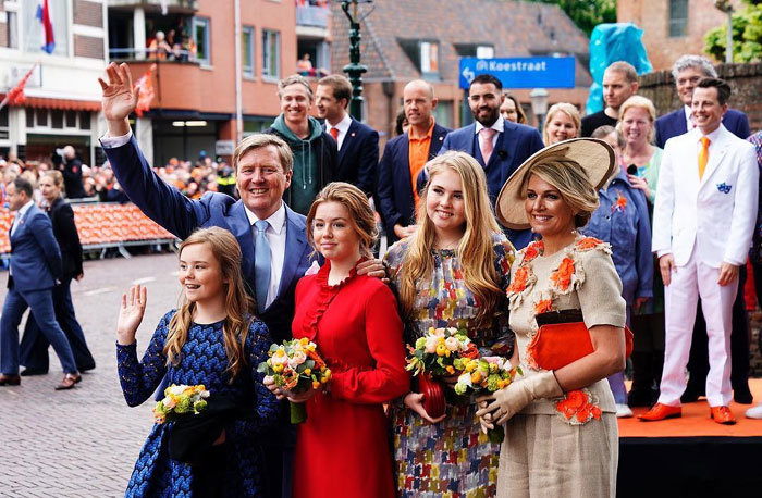 Guillermo de Holanda celebra su cumpleaños junto  con su familia en la ciudad de Amersfoort (Utrecht) en 2019