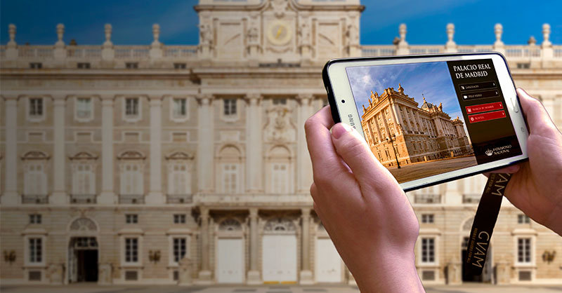 Visita al Palacio Real de Madrid de manera virtual