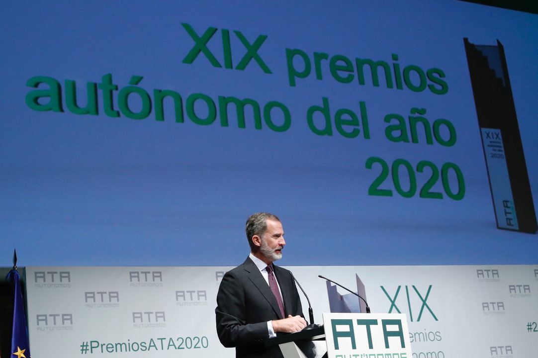 Felipe VI en la XIX edición de los Premios Autónomo del Año