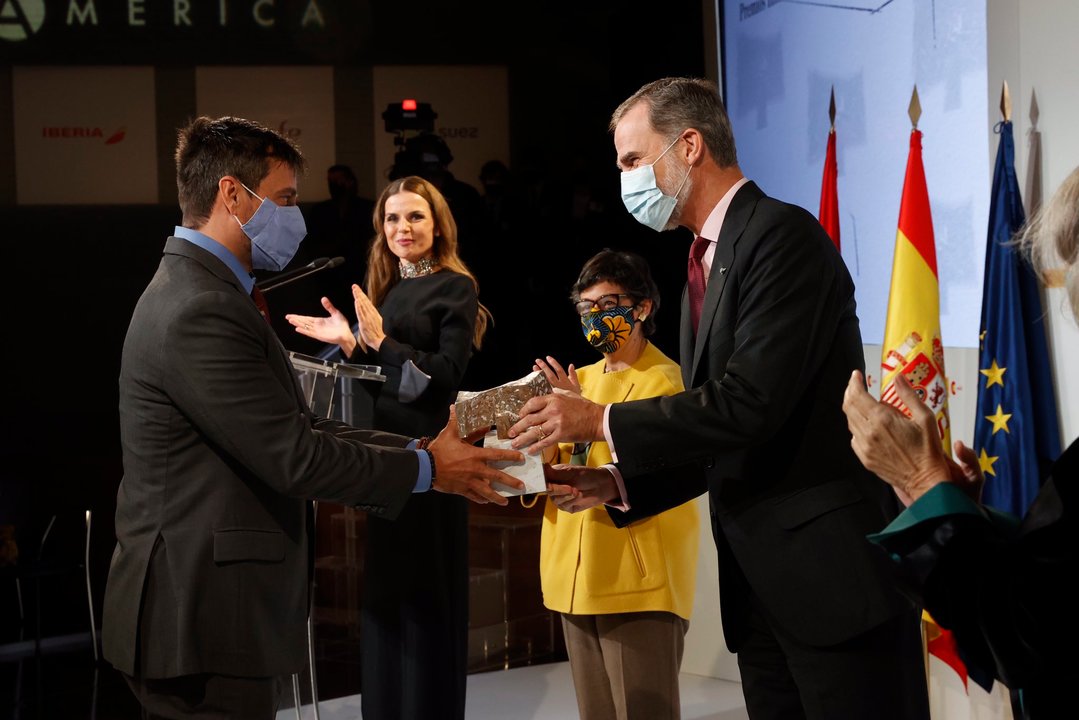 Felipe VI en la Entrega de la XXXVII edición de los Premios Internacionales de Periodismo 'Rey de España'