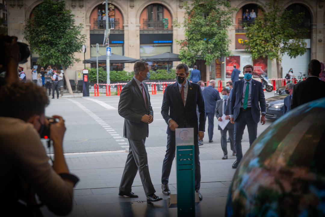 Pedro Sánchez y el Rey Felipe VI participan en la entrega de premios de la Barcelona New Economy Week (BNEW)