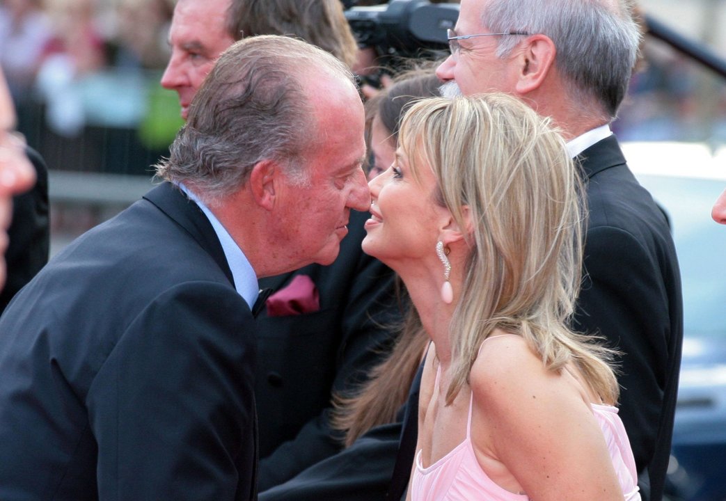 Juan Carlos I y Corinna Larsen en 2012.