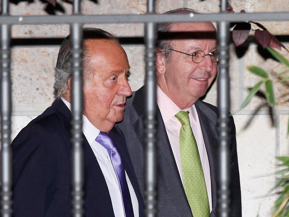 El Rey Juan Carlos y Rafael Spottorno en una imagen de archivo.