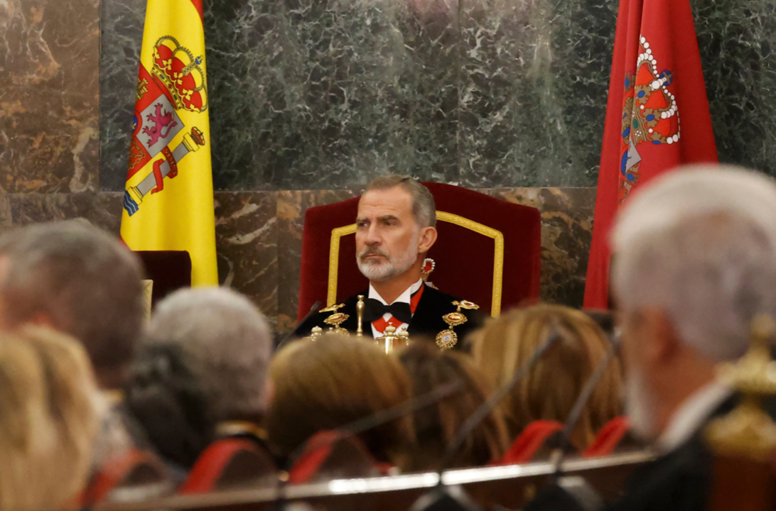 El Rey ha presidido el acto solemne de apertura del Año Judicial 2022 / 2023.