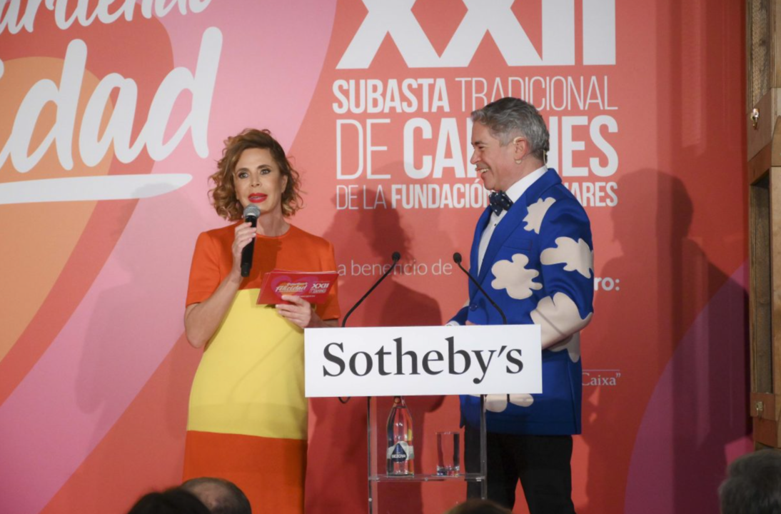 Agatha Ruíz de la Prada y Boris Izaguirre como presentadores del evento en la edición pasada.
