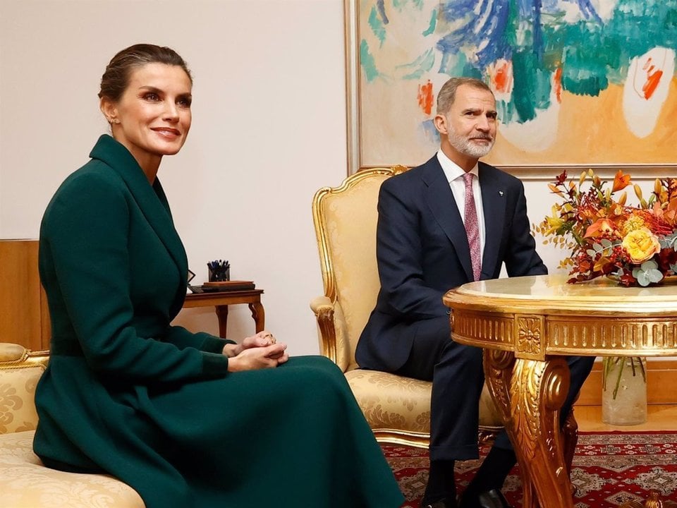 La reina Letizia y Felipe VI. Foto de archivo.