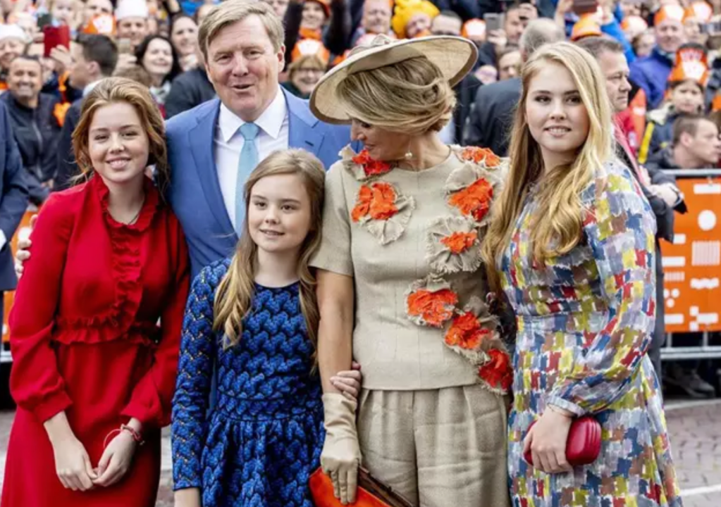La Familia Real Holandesa al completo.
