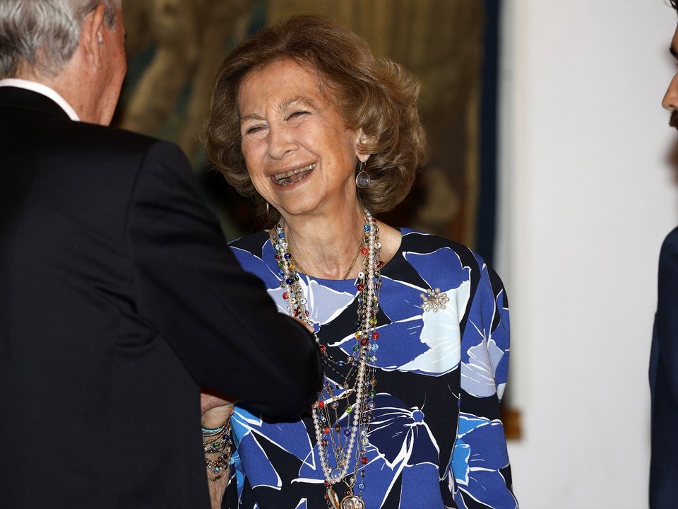 La Reina Doña Sofía durante la inauguración de la convención anual de la Federación Europea de Bancos de Alimentos en Madrid