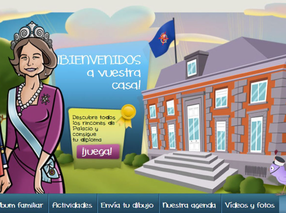 Zarzuela suprimió en 2013 el área infantil de su web