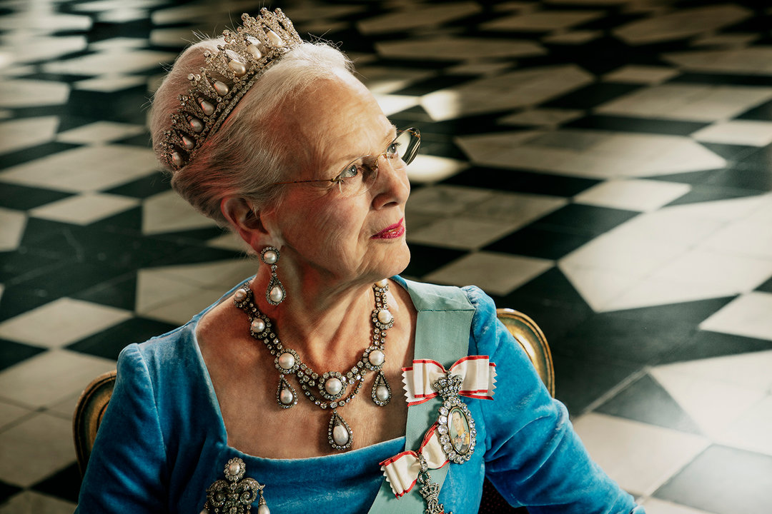 Reina Margarita de Dinamarca. Foto: Per Morten Abrahamsen. Casa Real de Dinamarca.