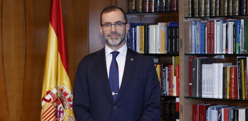 Camilo Villarino, nuevo jefe de la Casa del Rey, en la foto que figura en la web de Casa Real Casa del Rey 