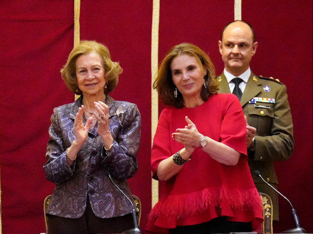 La Reina Sofía en el acto de Entrega de los Premios Iberoamericanos de Mecenazgo. - EUROPA PRESS