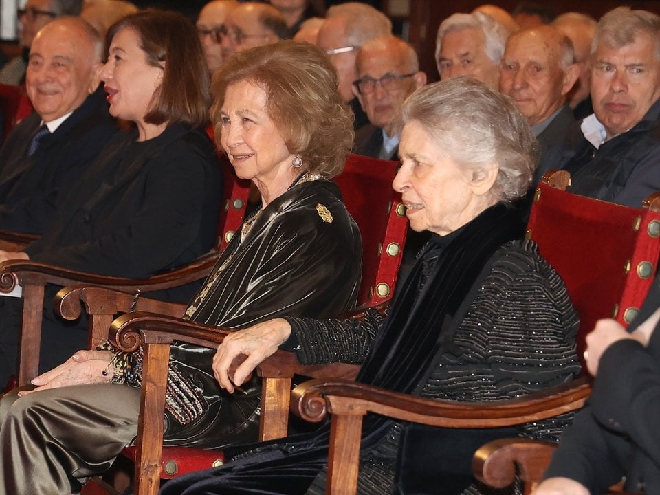 La Reina Sofía preside un año más el concierto anual de Semana Santa, que se celebra en la Catedral de Mallorca, a beneficio de ‘Projecte Home Balears’ - ISAAC BUJ / EUROPA PRESS