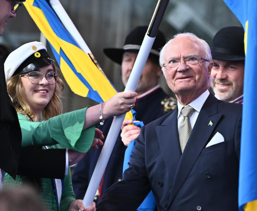 Suecia vive un Día Nacional lleno de visitas y eventos