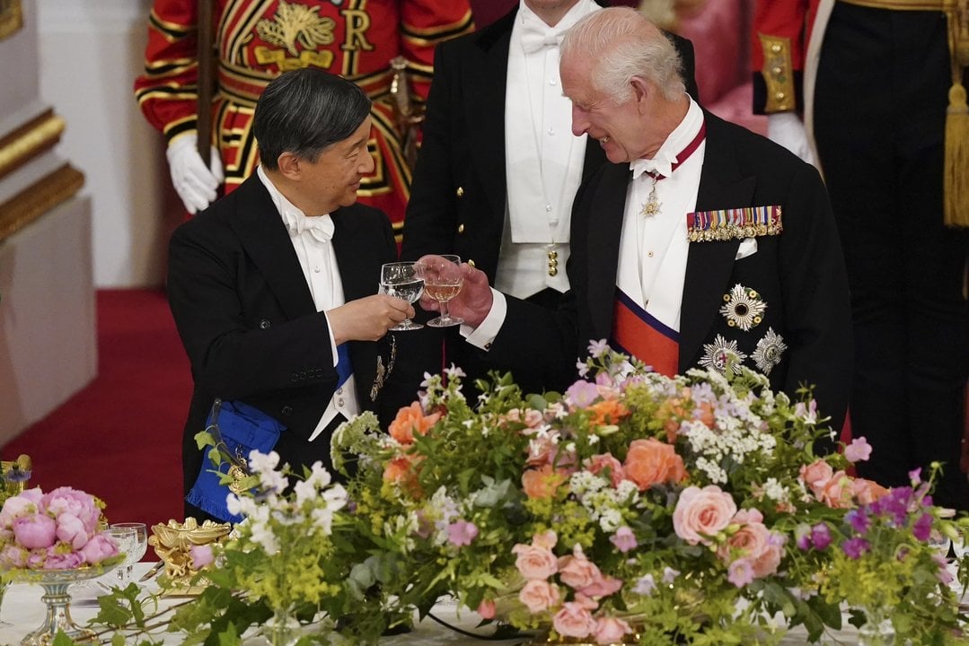 Hello Kitty se ‘cuela’ en el discurso de Carlos III al emperador de Japón