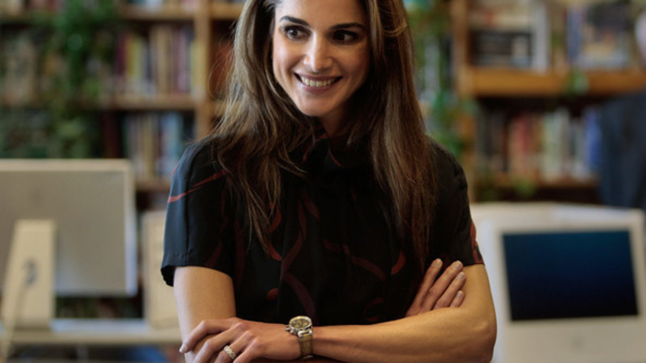 La reina Rania de Jordania en una imagen de archivo.