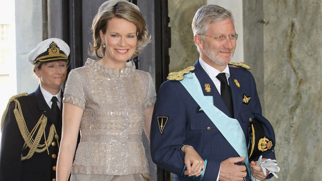 Los reyes Felipe y Matilde de Bélgica, en una imagen de archivo.